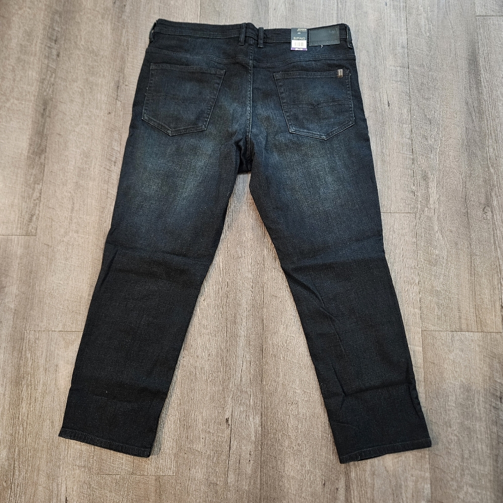 Buffalo David Bitton Jackson Straight Stretch Jeans Men Tag 40 X 30 Dark  Wash